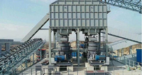 Installation mobile de concassage à cône 120-200 TPH pour la production d'agrégats de granit et la ligne de criblage de roches dures dans les carrières