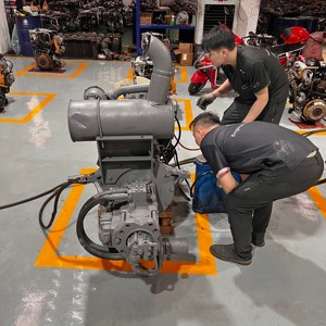 เครื่องยนต์ญี่ปุ่นครบชุดสำหรับ Isuzu 6BD1 6BG1 เครื่องยนต์ประกอบมือสอง อะไหล่รถบรรทุกสำหรับขาย - Product Image 4