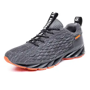 Nouvelle croix disciplinaire poisson échelle lame chaussures pour hommes printemps Fitness vol maille respirant chaussures de sport chaussures de course