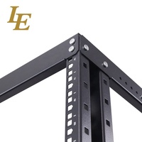 Baie de serveur ouverte à 4 montants LE 19 pouces 18U-47U, armoire rack réglable en acier laminé à froid SPCC, capacité 500 kg, conforme IEC297-2