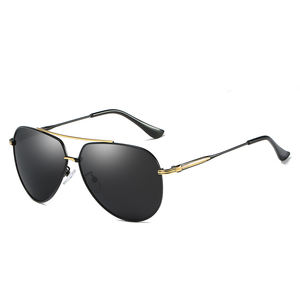 Gafas de Sol Polarizadas UV400 de Metal para Hombre, Diseño Italiano de Alta Calidad 2022, Estilo Deportivo Personalizado - Product Image 5