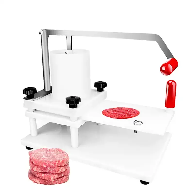Máquina para hacer hamburguesas a precio barato para hacer hamburguesas, herramienta para moldear hamburguesas y carne, máquina para hacer hamburguesas redondas