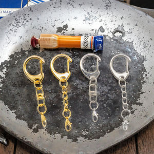 Manufacturer Iron Vintage Fashion Lightweight Carabiner Keychain Split Key Ring Promotional Bulk Accessory Toy - Product Image 2