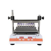 DXW-2500 Fonction d'affichage numérique Mélangeur vortex multi-tubes de laboratoire Mélangeur vortex Mélangeur Outils oscillants