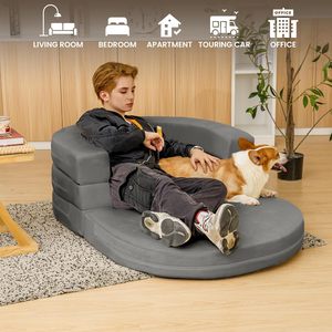 Verwijderbare Wasbare 3 In 1 Custom Zachte En Comfortabele Traagschuim Opvouwbare Menselijke Hond Bed - Product Image 5
