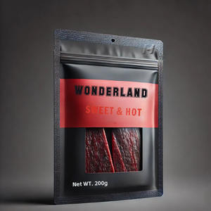 Bolsa de pie de embalaje de grado alimenticio con cremallera para carne de res <span class=keywords><strong>Jerkey</strong></span> - Product Image 6