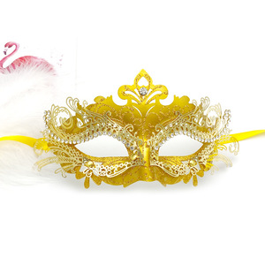 <span class=keywords><strong>Masque</strong></span> de cosplay en métal diamanté papillon de luxe pour fête de <span class=keywords><strong>carnaval</strong></span> de <span class=keywords><strong>Venise</strong></span> d'Halloween - Product Image 2