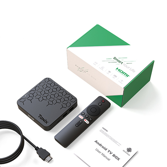 Tanix TX7 Android 14 TV Box H728 4K Set-Top Box 4GB 32GB 64GB WiFi 2.4/5G Android 14.0 ATV Smart Tv Stick Android Box Player