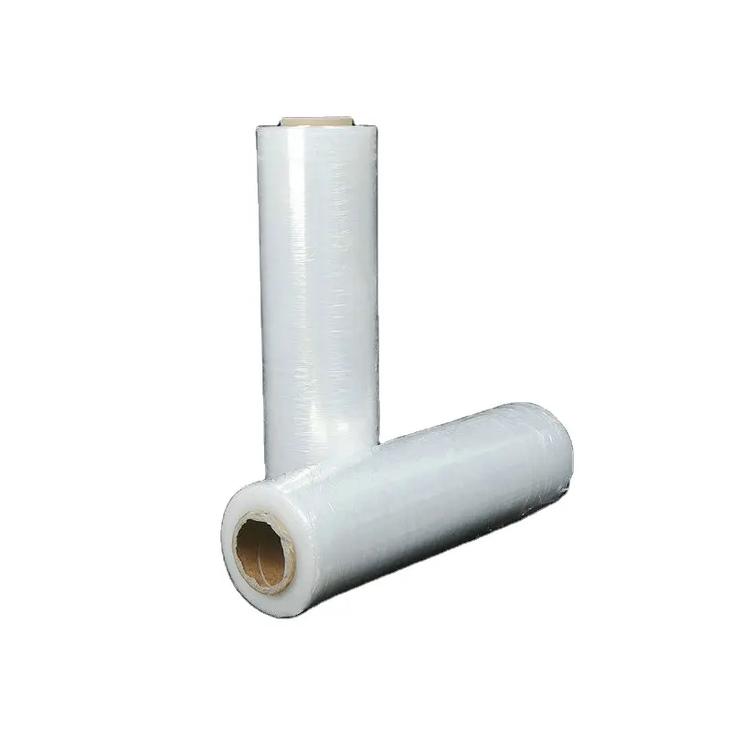 Hochwertige transparente LLDPE PE-Durchziehfolie Rolle hochwertige Kunststofffolie für Palettenverpackung industrielle Verwendung