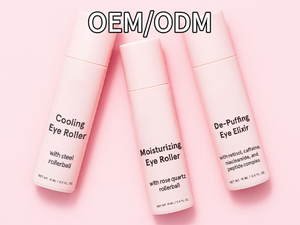 Suero Vegano en Roll-on para Ojos con Ácido Hialurónico, Cafeína y Ceramida, Hidratante, Iluminador, para Ojeras e Hinchazón, para Mujeres, Venta al Por Mayor - Product Image 2