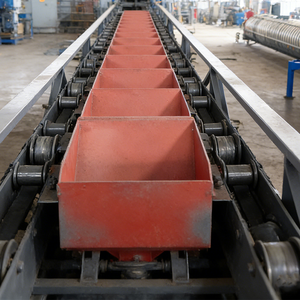 Máy vận chuyển bằng xích kéo ngang hoặc nghiêng với các tùy chọn cấp liệu và xả liệu đa điểm - Product Image 4