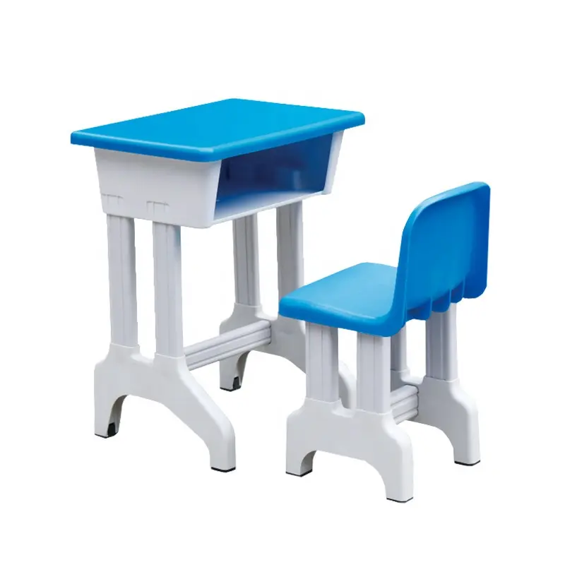 Ensemble de meubles de maternelle en plastique pour salle de classe préscolaire bureau et chaise d'école primaire pour enfants lecture étude apprentissage