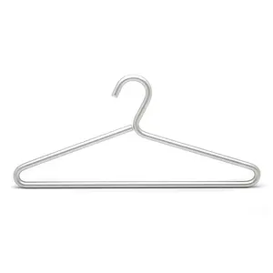 Assessed Supplier LINDON Custom Extra Thick Silver Aluminum Hanger for Clothing