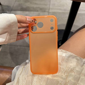 <span class=keywords><strong>Coque</strong></span> de téléphone souple en TPU ultra-fine et translucide mate pour <span class=keywords><strong>iPhone</strong></span> Air 17 16 15 14 <span class=keywords><strong>13</strong></span> Pro Max, protection arrière simple - Product Image 6