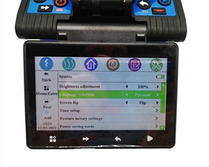 Màn Hình Cảm Ứng Hoạt Động Tốc Độ Nhanh Cáp Quang Fusion Splicer 4106N Với 6 Loại Ngôn Ngữ - Product Image 5