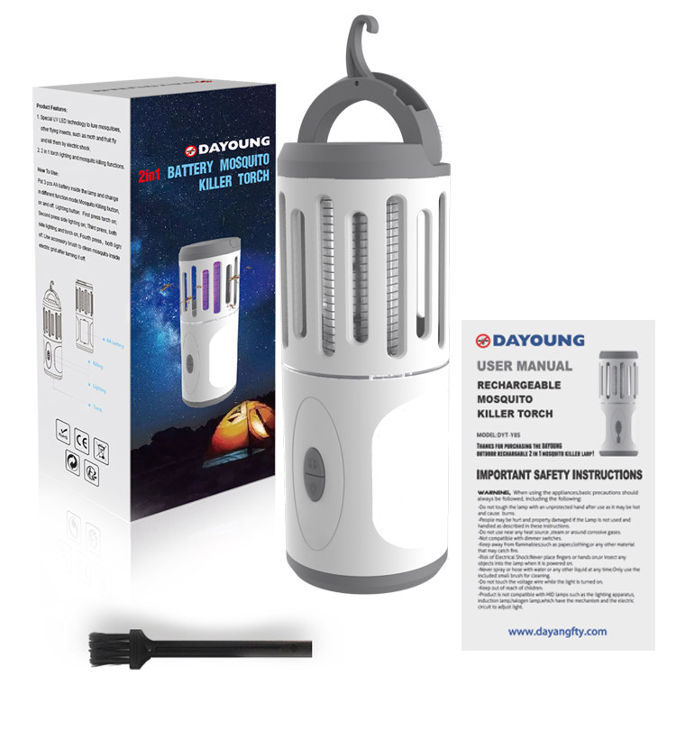 Dayang Electronic insect mosquito killer bug zapper lamp mosquito zapper light outdoor camping flashlight torch lantern