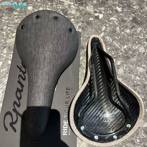 Sillín Retro BMX Personalizado con Logotipo SeeMore, Sillín Ultraligero de Fibra de Carbono para Bicicletas Plegables de Carretera, Sillín Suave para <span class=keywords><strong>Bicicleta</strong></span> Eléctrica - Product Image 2