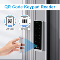 Panel Táctil Metálico al por Mayor, Control de Acceso Inteligente con WiFi, Aplicación Tuya, Lector de Tarjetas RFID, Control por Contraseña, Resistente al Agua IP66