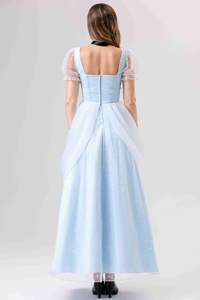 2024 película y Tv <span class=keywords><strong>chica</strong></span> princesa Cosplay <span class=keywords><strong>nieve</strong></span> disfraz azul Delucse vestido Halloween para disfraces <span class=keywords><strong>de</strong></span> fiesta <span class=keywords><strong>de</strong></span> Carnaval - Product Image 2