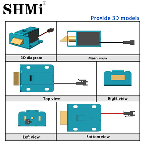 SM03B กุญแจแม่เหล็กไฟฟ้าแบบไม่ใช้กุญแจ 12V กันน้ำ ชุบนิกเกิล ความแข็งแรงสูง สำหรับควบคุมในอุตสาหกรรม - Product Image 5