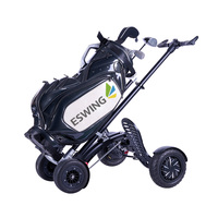 Nouveau design 2025 – Chariot de golf électrique pliable en aluminium, double moteur 1600W, vitesse 25km/h, capacité de charge 150kg, facile à utiliser