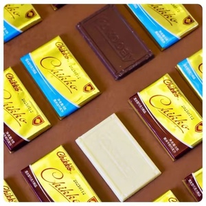 Bloc de chocolat au lait en vrac avec noisettes grillées, paquet individuel de 9g pour la vente au détail, la restauration et le service de marque OEM - Product Image 5