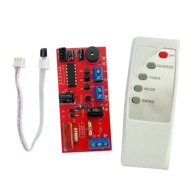 Floor-mounted wall fan electric fan remote control modification board universal type circuit board controller main board