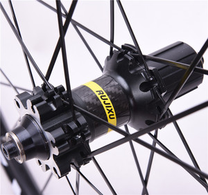 Jeu de roues de vélo de montagne RUJIXU <span class=keywords><strong>26</strong></span>/27,5/29 pouces, en carbone et alliage, roues de vélo de montagne, frein à disque, type de <span class=keywords><strong>jante</strong></span> <span class=keywords><strong>tubeless</strong></span> 24/24H - Product Image 6