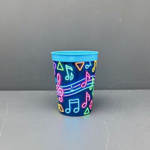 Gift Ready Packaging Soccer Game Plastic Cups Frosted Matte Finish 8oz 10oz 12oz 16oz for Beer and Drinks PRS - Product Image 3