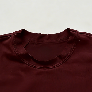Camisetas creativas para hombre OEM <span class=keywords><strong>de</strong></span> algodón grueso con estampado <span class=keywords><strong>de</strong></span> notas, hombros caídos, estilo oversize y corte holgado para streetwear - Product Image 5