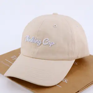 Beyzbol şapkası vintage 6 panel yetişkin özelleştirilebilir 3d nakış beyzbol şapkası şapka yaz