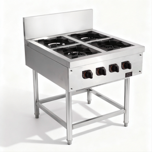 キッチンキッチン4つのバーナーフラットトップガスポッティングクレイポットストーブ - Product Image 3