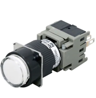 Vente flash : Interrupteur à bouton-poussoir éclairé AH164-L E3 AH164-L5 E3 5A 250V IP45 Original