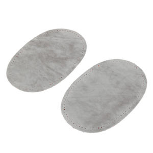 새로운 스웨이드 패브릭 패치 타원형 바느질 팔꿈치 무릎 패치 수리 바느질 패브릭 가방 의류 액세서리 - Product Image 4