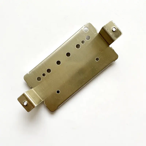 50mm Nickel Silver 3-48 US Standard Lp Guitare Pickup Plaque de base <span class=keywords><strong>Vintage</strong></span> <span class=keywords><strong>Humbucker</strong></span> Plaque de base avec jambe longue - Product Image 4