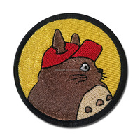 Patch brodé thermocollant en tissu écologique, motif Crâne de chef indien MC cool, grande taille, pour dos de vestes et gilets de motard