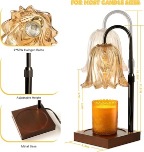 Modern Atmosphere Table Lamp Simple Luxurious High-end Aromatherapy Lamp Timed and Dimmable <b>Night</b> <b>Light</b> for Living Room Bedroom - Product Image 6