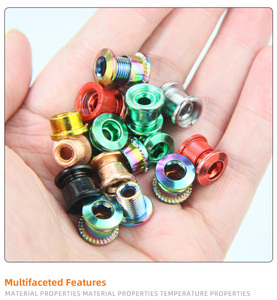 OEM có sẵn xe đạp crankset bu lông bền M8 cường độ cao cho MTB xe đạp đường disscrews cho crankset các bộ phận - Product Image 2