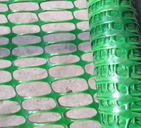 Filet d'avertissement en plastique pour barrière de sécurité, filet de clôture en plastique filet de barrière de sécurité orange pour route