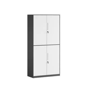 Fábrica al por mayor barato Oficina Metal Gabinete de almacenamiento Gabinete de archivo de acero Puerta de vidrio Gabinete de archivo - Product Image 2