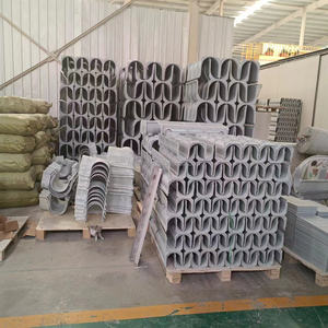 รางระบายน้ำฝนทำจากไฟเบอร์กลาสพร้อมฝาปิดท่อระบายน้ำคอนกรีตโพลีเมอร์รูปตัวยูสำหรับใช้งานกลางแจ้ง - Product Image 2