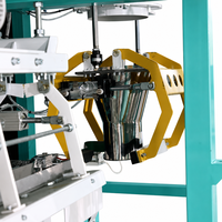 Machine multifonction entièrement automatique contrôlée par PLC, sans intervention humaine, pour l'ensachage, le pliage et la couture de papier alimentaire ouvert de 25-50 kg