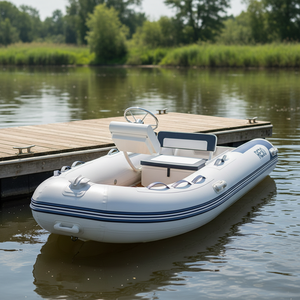 Bote inflable de goma de aluminio de alta velocidad, bote de hipalon/PVC, 11 pies, Rib330 - Product Image 4