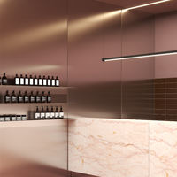 Vitrine d'intérieur personnalisable pour cosmétiques, parfums, soins de la peau, pharmacie – Idées de design intérieur pour comptoir de présentation