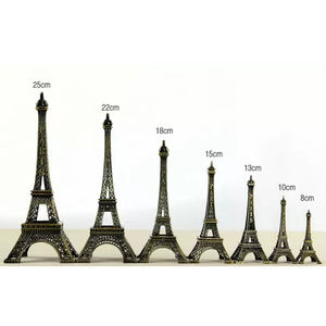 Groothandel Franse <span class=keywords><strong>Eiffel</strong></span> Toren Metalen Standbeeld Home <span class=keywords><strong>Decor</strong></span> Tafelblad Decorateur Voor Taart Topper Of Kamer <span class=keywords><strong>Decor</strong></span> Paris Souvenir Cadeau - Product Image 4