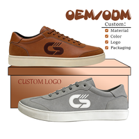Sepatu Sneakers Kasual OEM/ODM Streetwear Harian Model Terbaru 2026 Logo Kustom Sepatu Pria Berkualitas Tinggi