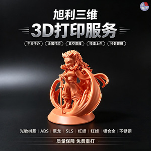 โมเดลฟิกเกอร์พิมพ์ 3 มิติ Xuli 3D วัสดุเรซิ่น ABS รับผลิตตามสั่งสำหรับตัวละคร - Product Image 3