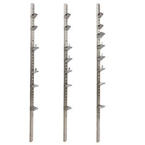 ตู้เก็บของโลหะมีคลิปรองรับตู้แช่แข็งฮาร์ดแวร์โลหะอุปกรณ์สำหรับใช้ในครัวอุปกรณ์สำหรับใช้ในครัวทำจากอะลูมิเนียมเหล็ก - Product Image 3