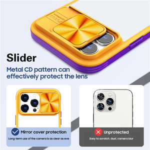 Doppia copertura laterale 2 in 1 TPU antiurto PC trasparente Push Window custodia protettiva per cellulare per <span class=keywords><strong>iPhone</strong></span> 14 <span class=keywords><strong>13</strong></span> 12 11 - Product Image 4