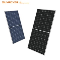Panneau solaire monocristallin demi-coupé 48 volts 600w 650W 660W 670W 680W Panneaux solaires 600w Prix